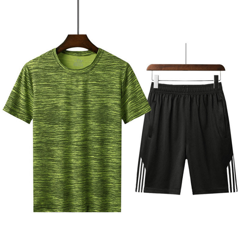 Fitness suit sport T-shirt shorts