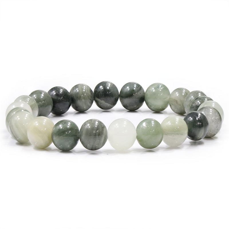 Natural Stone Beaded Elastic Bracelet