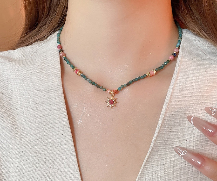 Sun Necklace French Royal Style