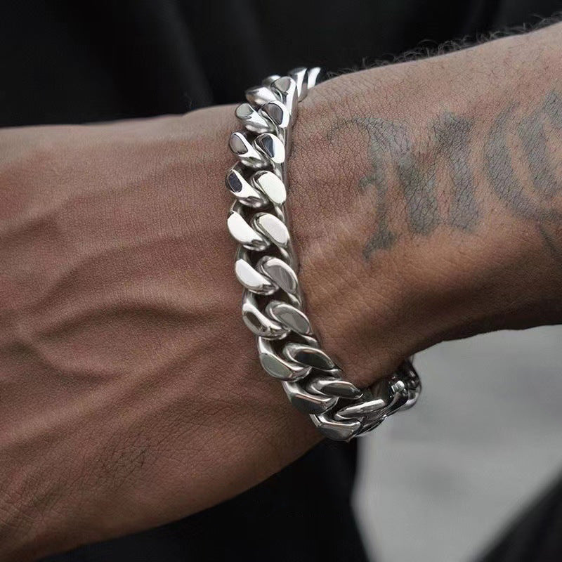 Cuban Chain Bracelet Men
