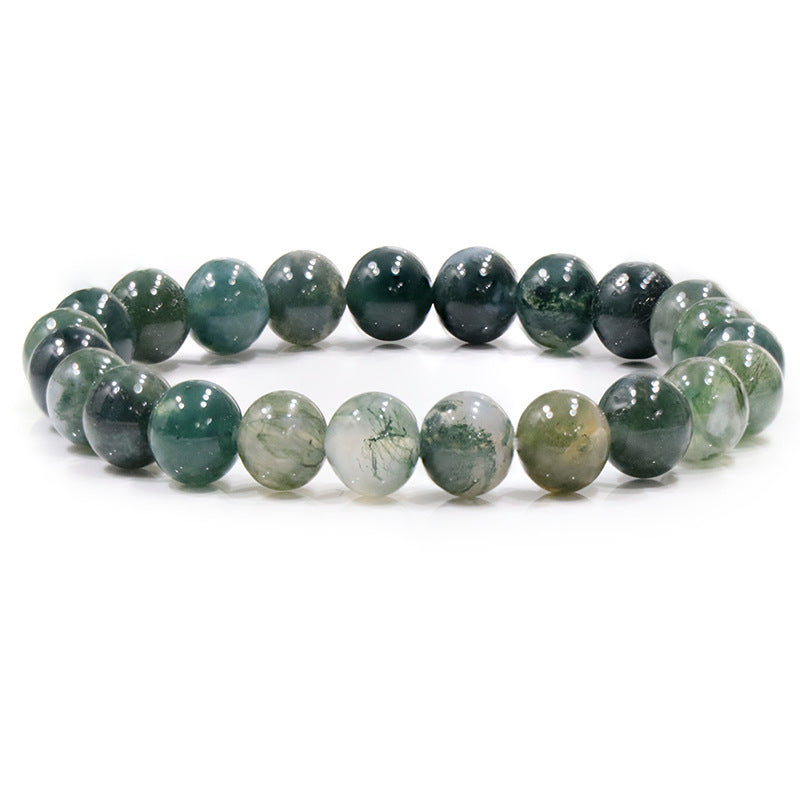 Natural Stone Beaded Elastic Bracelet