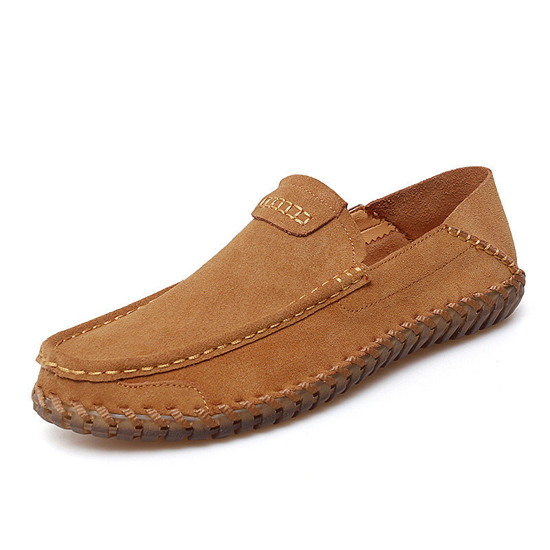 Leather Slip-on Lazy Shoes