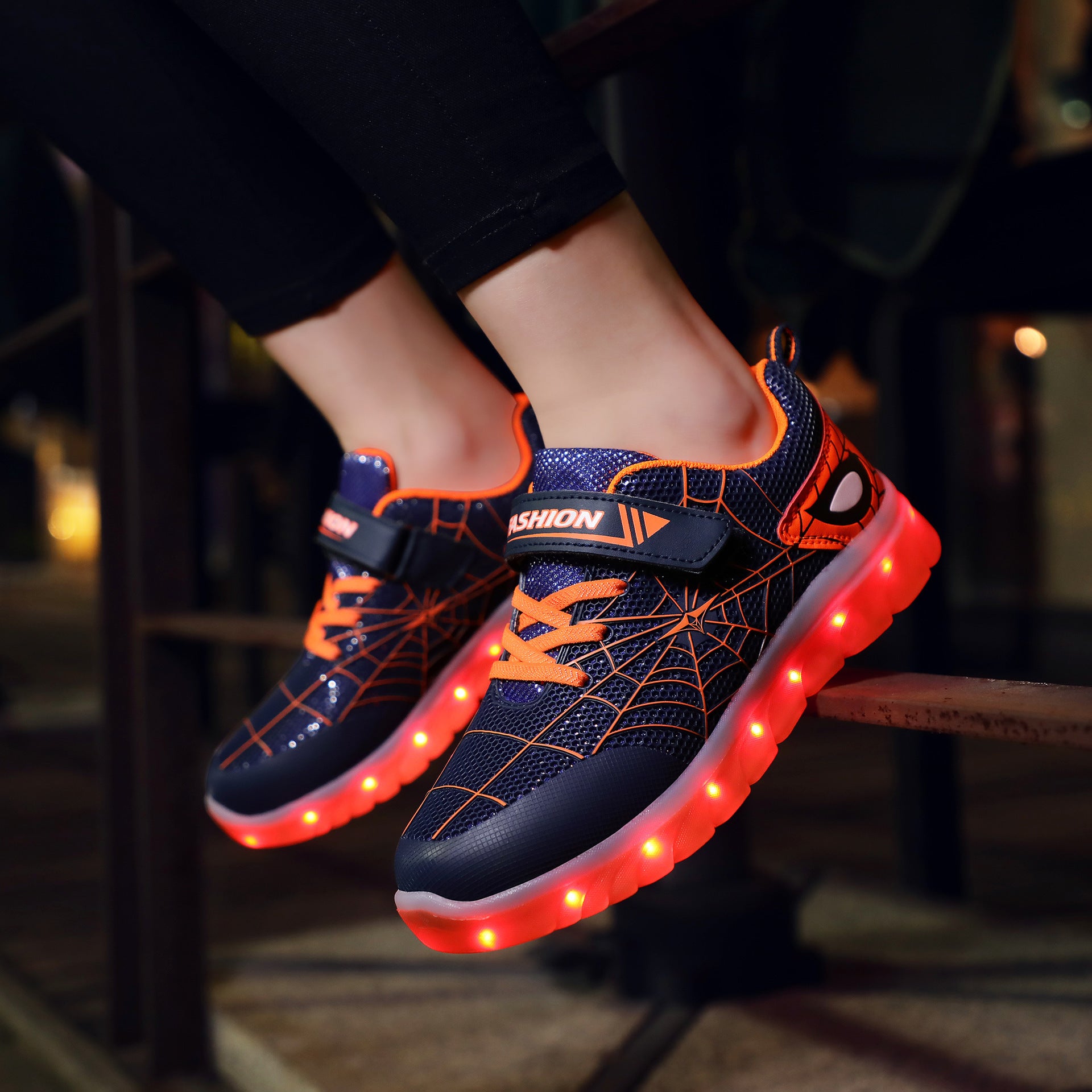 Kids Led USB Recharge Shoes