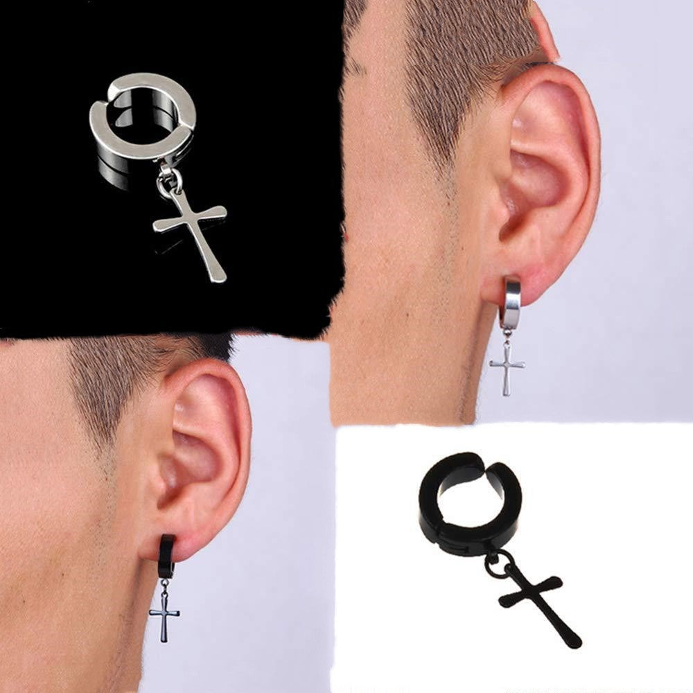 Titanium Steel Stud Earring For Men