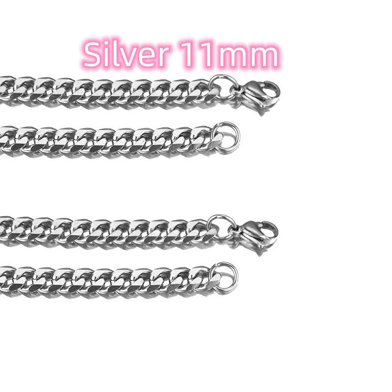 Titanium Steel Cuban Bracelet