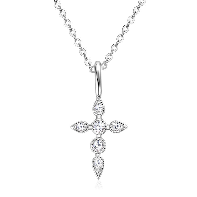 Cross Diamond Necklace