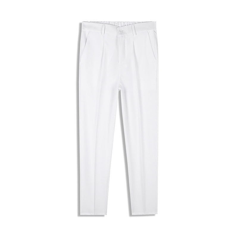 Skinny Casual Draping All-matching Suit Pants