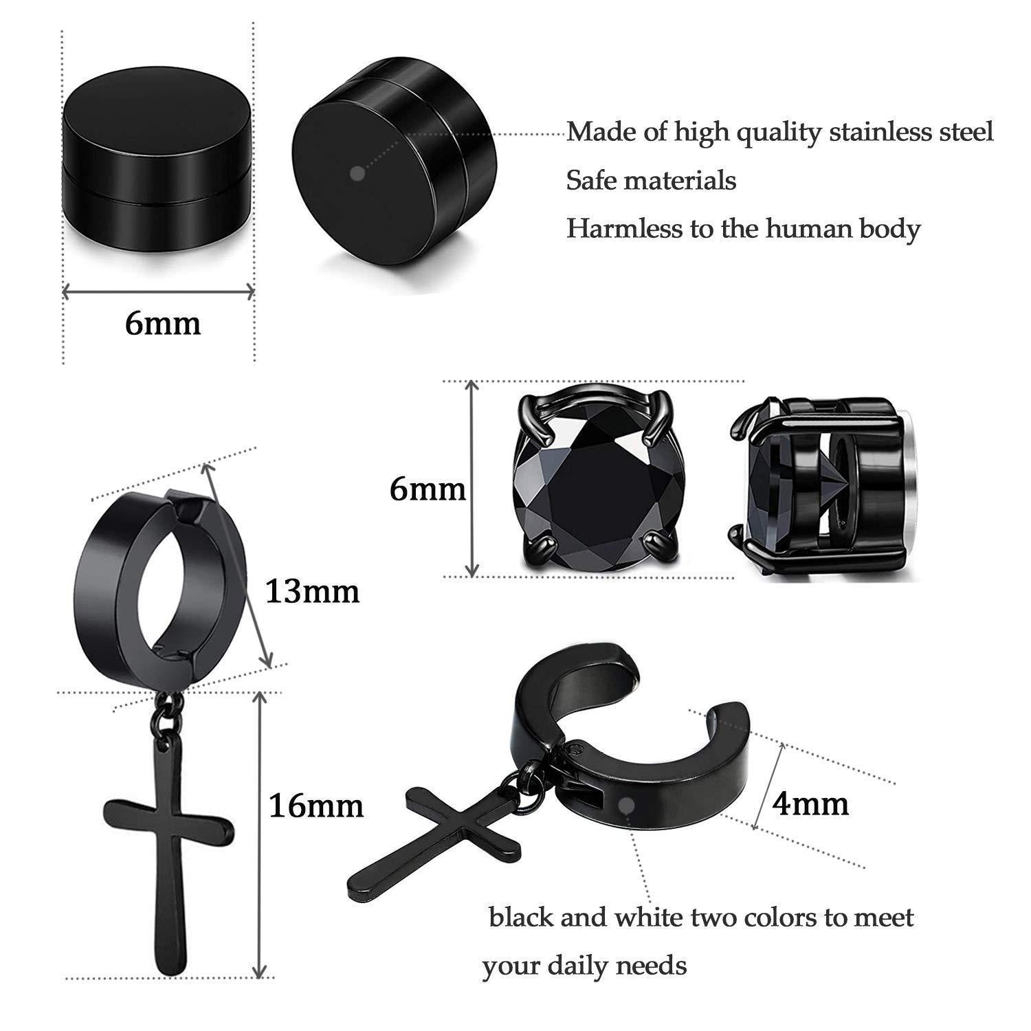 Titanium Steel Stud Earring For Men