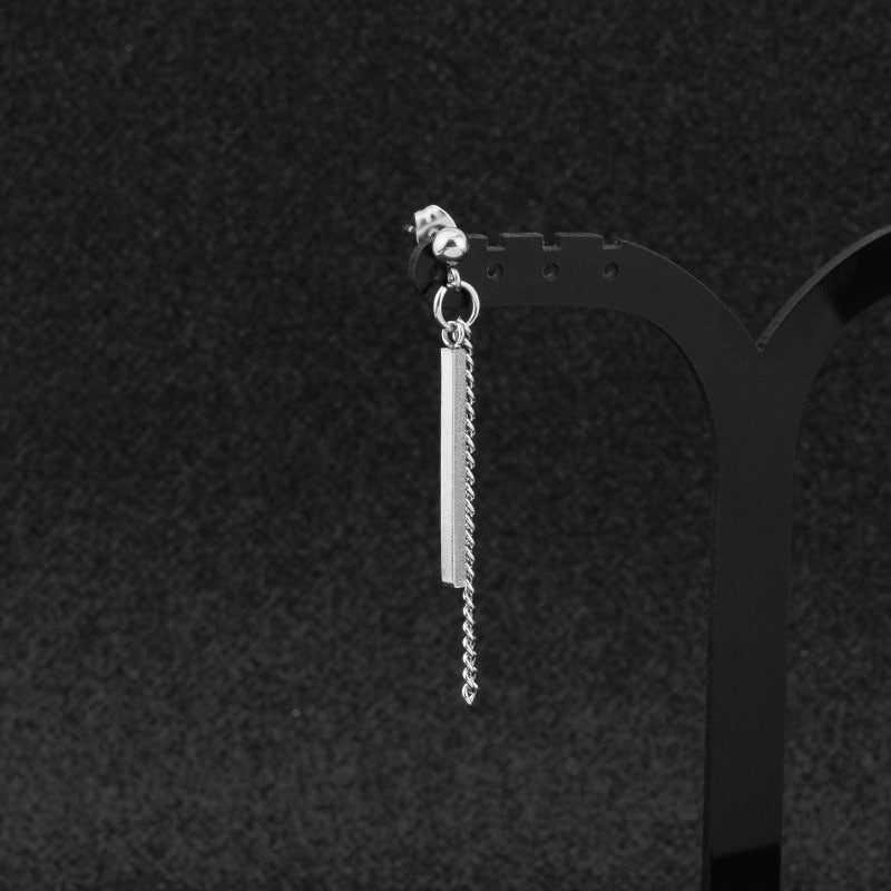 Square Stick Chain Earrings