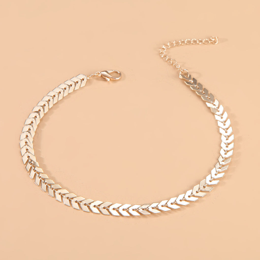New Bohemian Alloy Anklet