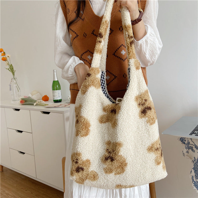 Cute Bear Print Bags