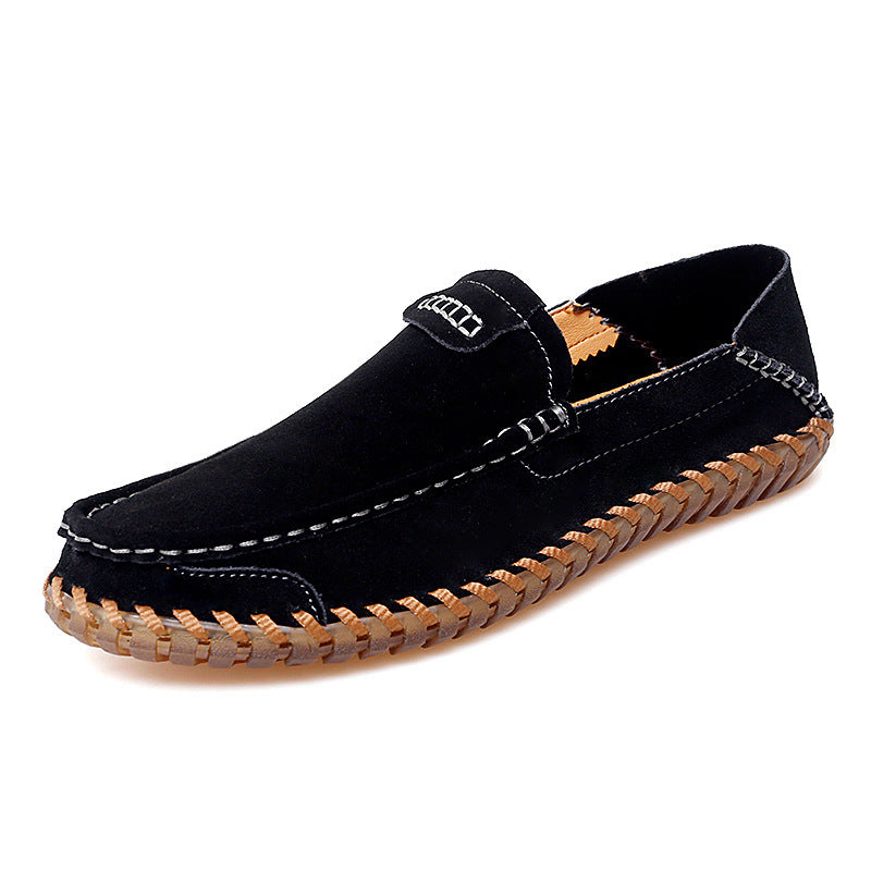 Leather Slip-on Lazy Shoes