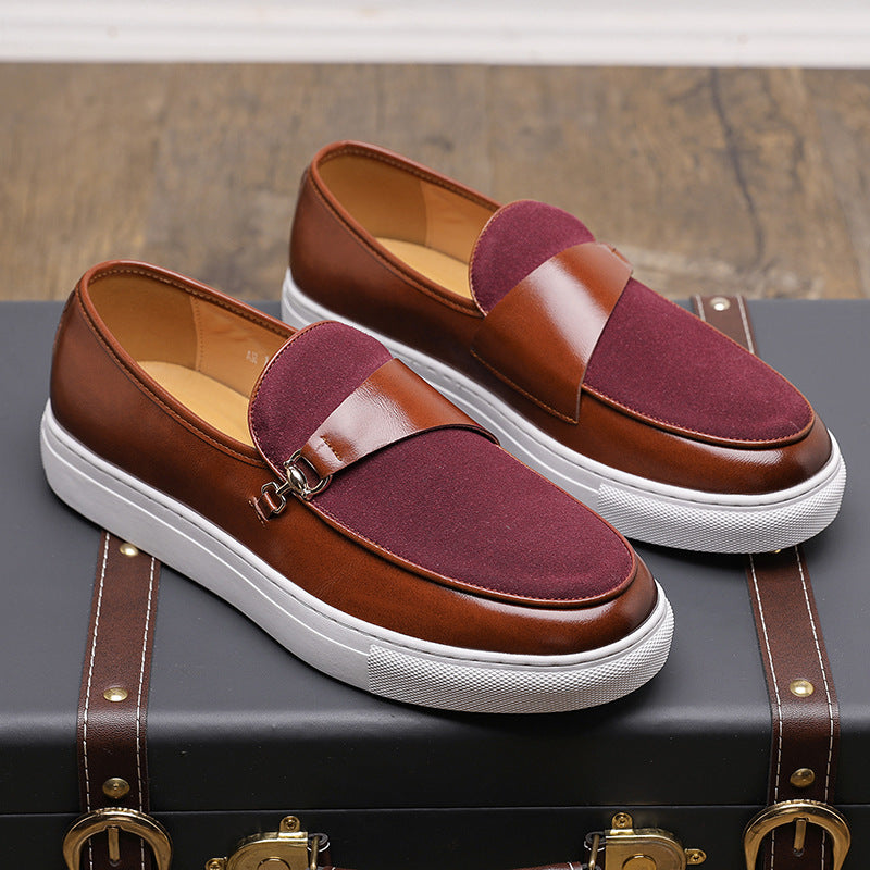 Leather Shoes Business Slip-on Casual