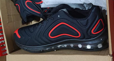 Outdoor Breathable  Lace-up Sneakers Running Sports Shoes