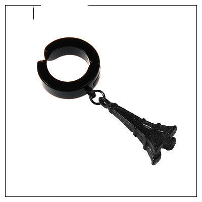 Tassel Black Earrings
