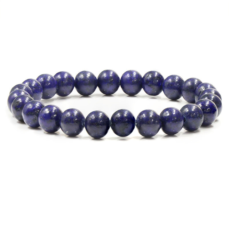 Natural Stone Beaded Elastic Bracelet