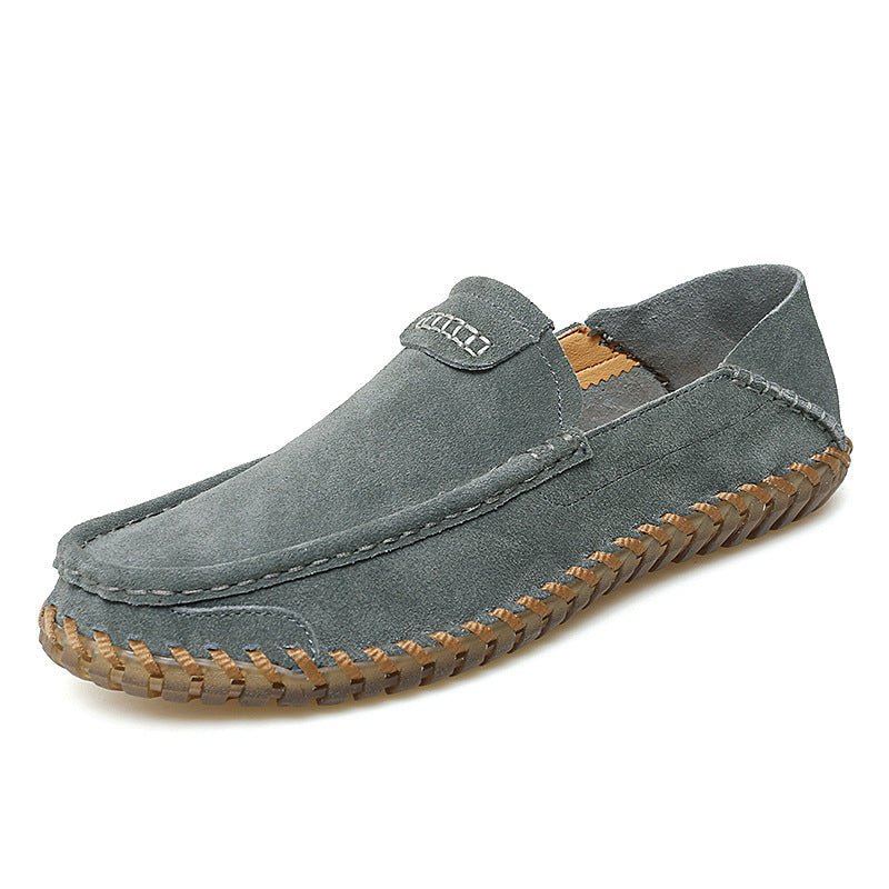 Leather Slip-on Lazy Shoes