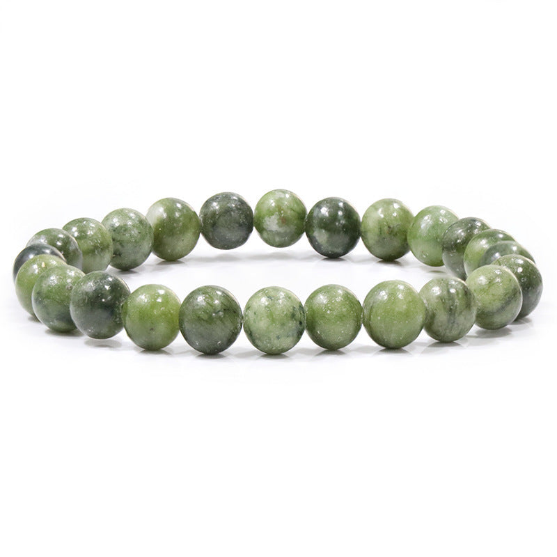 Natural Stone Beaded Elastic Bracelet